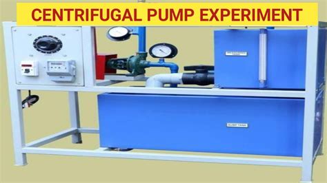 centrifugal pump lab report conculsion|two centrifugal pumps experiment.